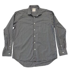 Billy Reid Men’s Textured Button Shirt  Size:L